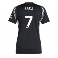 Maglia Calcio Arsenal Bukayo Saka #7 Seconda Divisa Donna 2024-25 Manica Corta